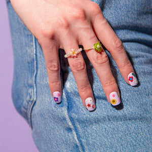 Nagelsticker – Flower 120 Stück - Tublu.de