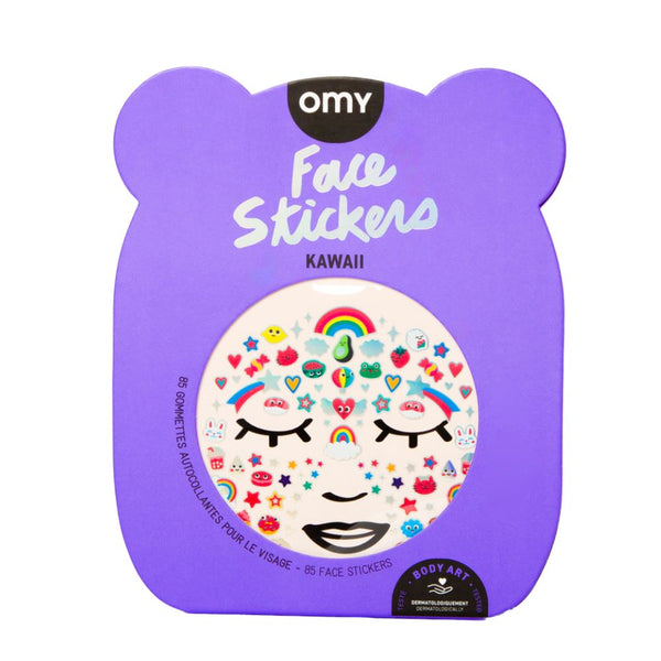 Gesichtsaufkleber – Kawaii 85 Stück - Tublu.de