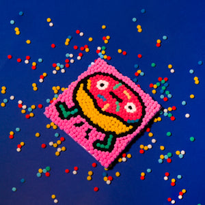 Kreativset zum Bekleben mit Pompons – Donut - Tublu.de