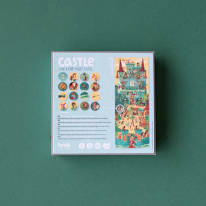 Taschenpuzzle mit Beobachtungsspiel – Burg 100 Teile - Tublu.de