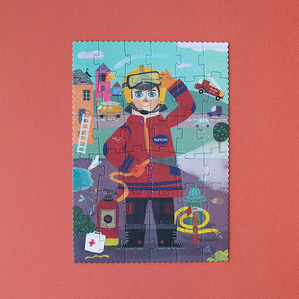 Taschenpuzzle – Feuerwehrmann, 36 Teile - Tublu.de