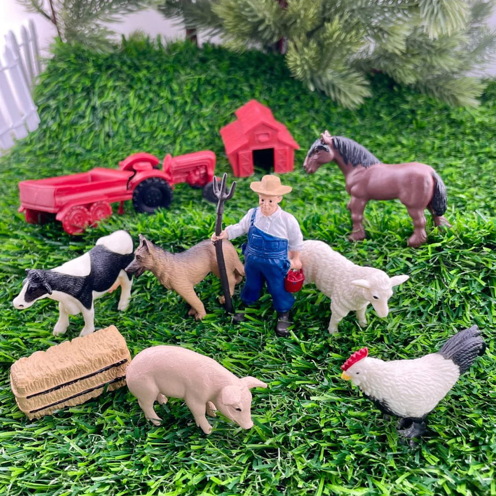 Figurenset in einer Tube TOOB - Auf dem Land - Tublu.de