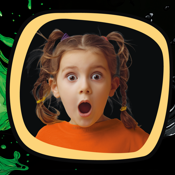 Set JIGGLY SLIME FLUO GLOW – orange 430 g