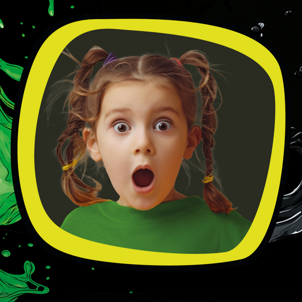 Set JIGGLY SLIME FLUO GLOW – grün 430 g