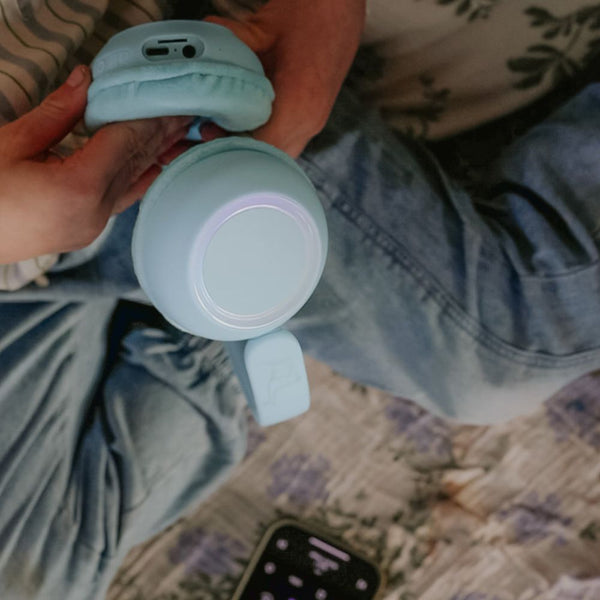 Kabellose Kopfhörer mit Beleuchtung - Blau