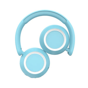 Kabellose Kopfhörer mit Beleuchtung - Blau