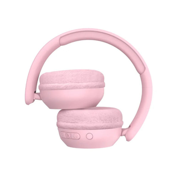 Kabellose Kopfhörer mit Beleuchtung - Rosa