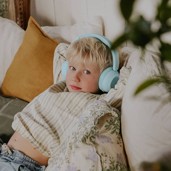 Kabellose Kopfhörer mit Beleuchtung - Rosa