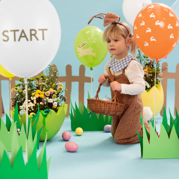Ballons, 7 Stück – Egg Hunt, 30 cm