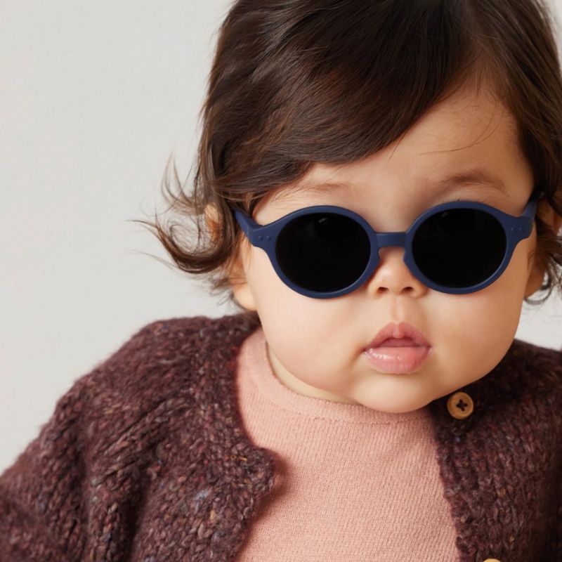 Sonnenbrille mit Polarisation Baby D 0-9 Monate - Denim Blue