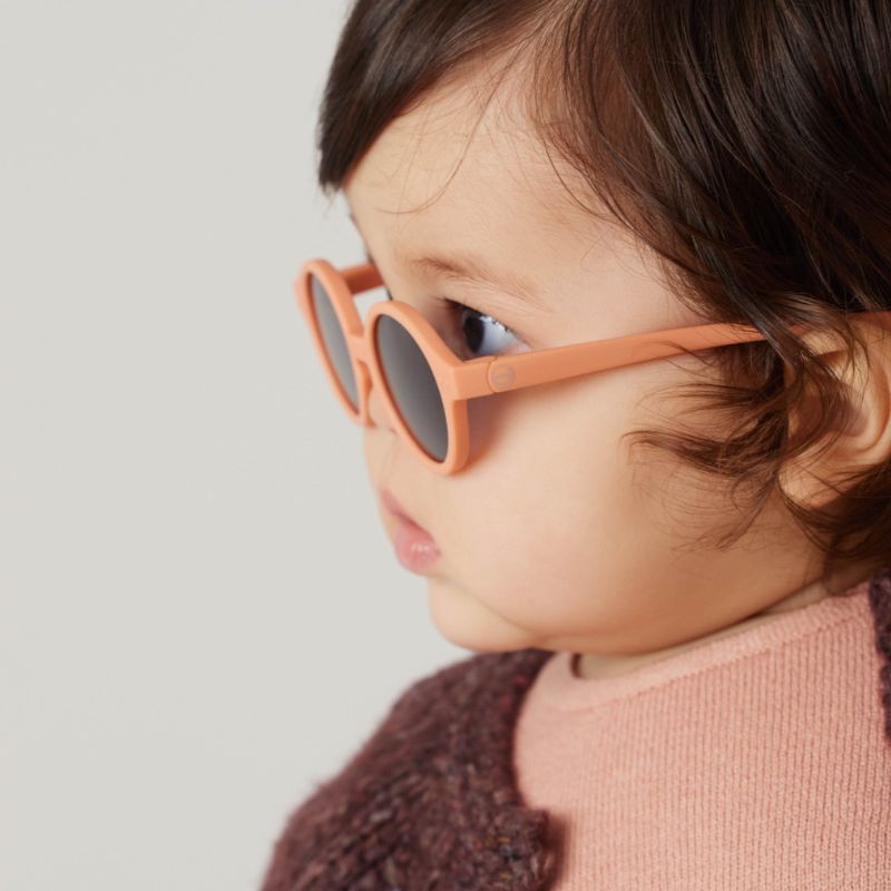 Sonnenbrille mit Polarisation Baby D 0-9 Monate - Apricot