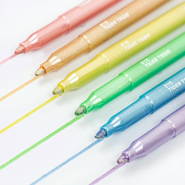 Glitzernde Filzstifte - Tublu.de