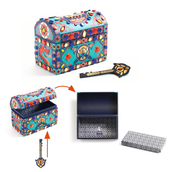 Kreativsets zum Selbermachen - Schatulle mit Schlüssel - Tublu.de