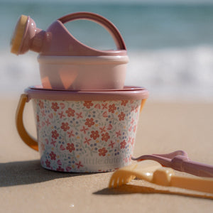 5-teiliges Strandset – Pink Flowers - Tublu.de