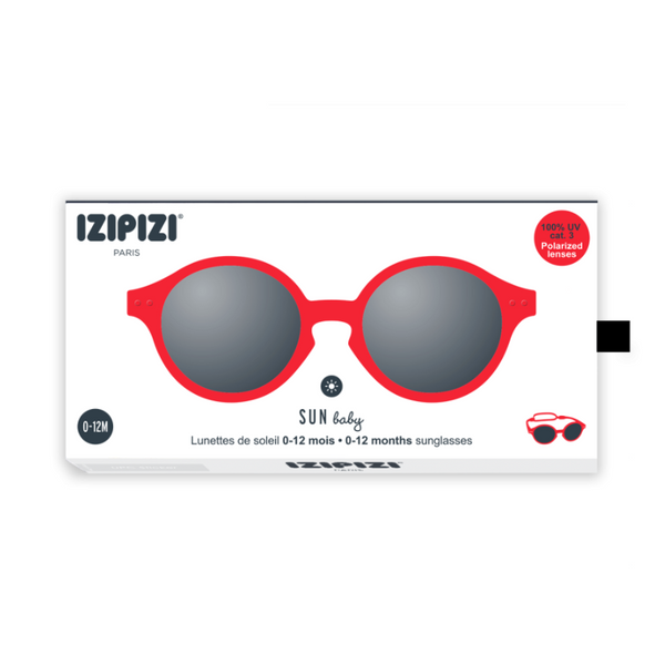 Sonnenbrille mit Polarisation Baby D 0-9 Monate - Red