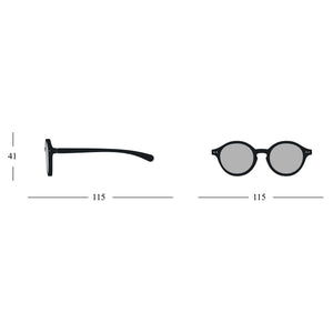 Sonnenbrille mit Polarisation Kids Plus C 3-5 Jahre - Apricot
