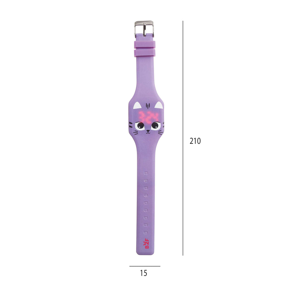 Digitale Kinderuhr – Katze