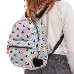 Kleiner holografischer Rucksack – Panda 5 l