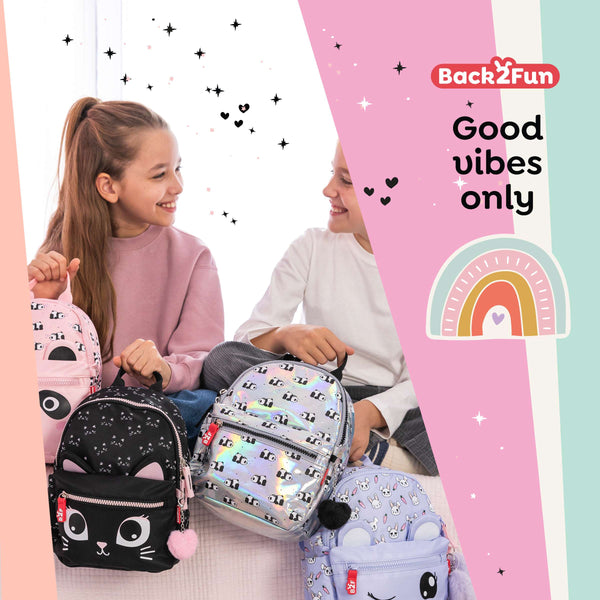 Kleiner Rucksack – Schwarze Katze 5 l