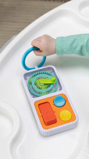 Set mit 3 sensorischen Quadraten mit Kugelschieber PlayTab - Tublu.de