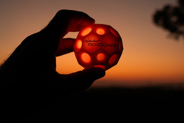 Leuchtender Moonshine Ball - orange