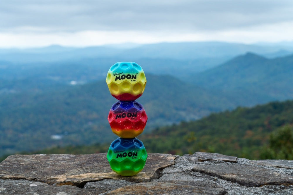 Gradient Moon Ball - regenbogen