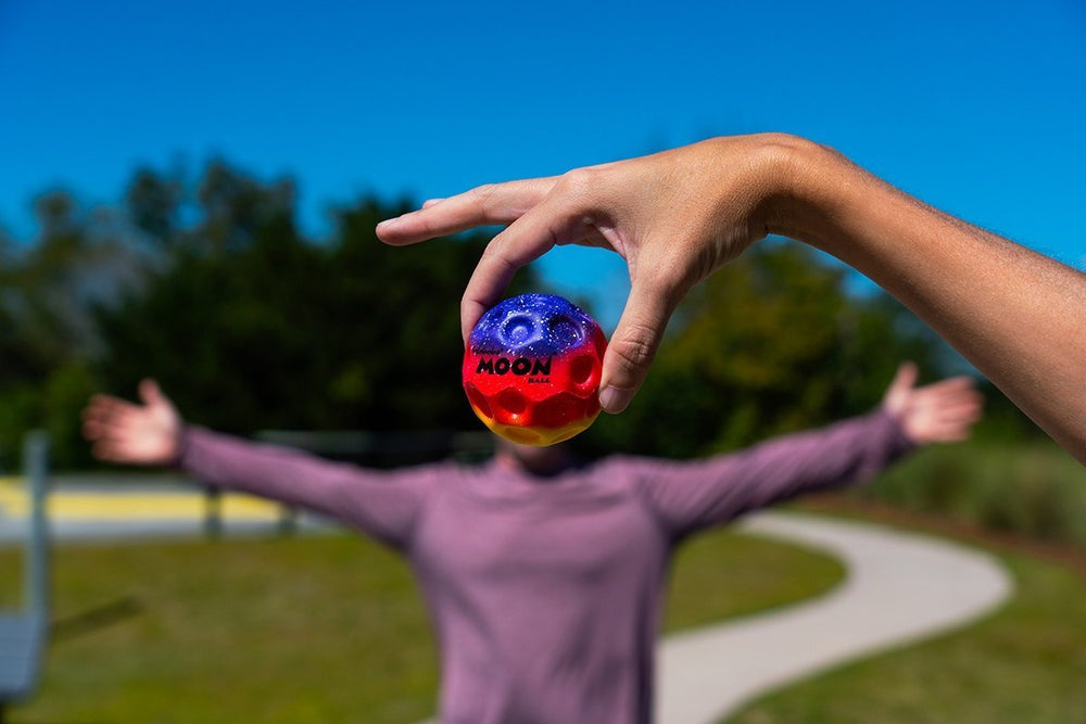 Gradient Moon Ball - regenbogen