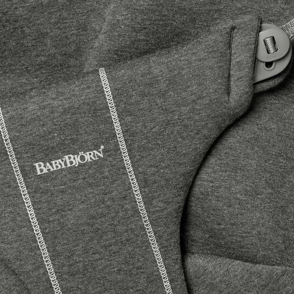 Zusätzlicher Stoffsitz für Babywippe BLISS 3D Jersey – Dunkelgrau