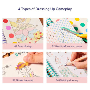 Kreativheft für kleine Visagistinnen – Prinzessin - Tublu.de