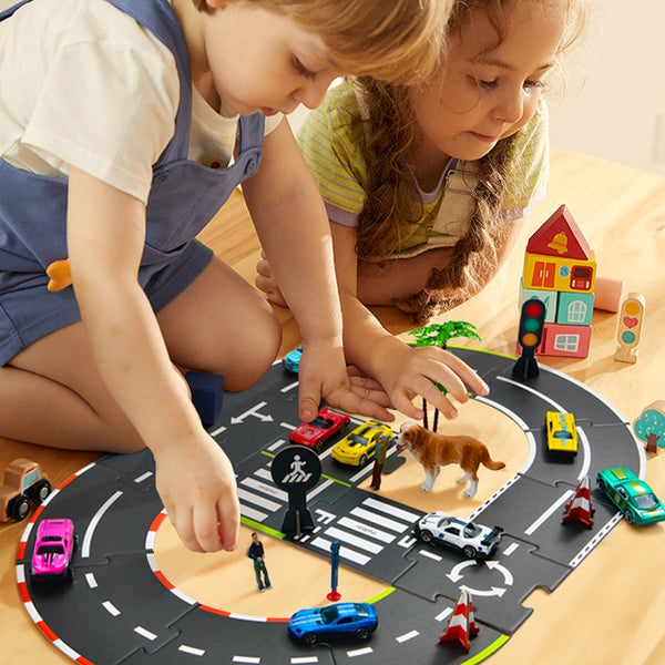 Puzzle Rennbahn - 38 Teile - Tublu.de