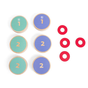 Holzgeschicklichkeitsspiel – Roll die Scheiben - Tublu.de