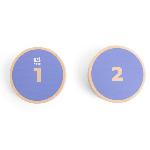 Holzgeschicklichkeitsspiel – Roll die Scheiben - Tublu.de