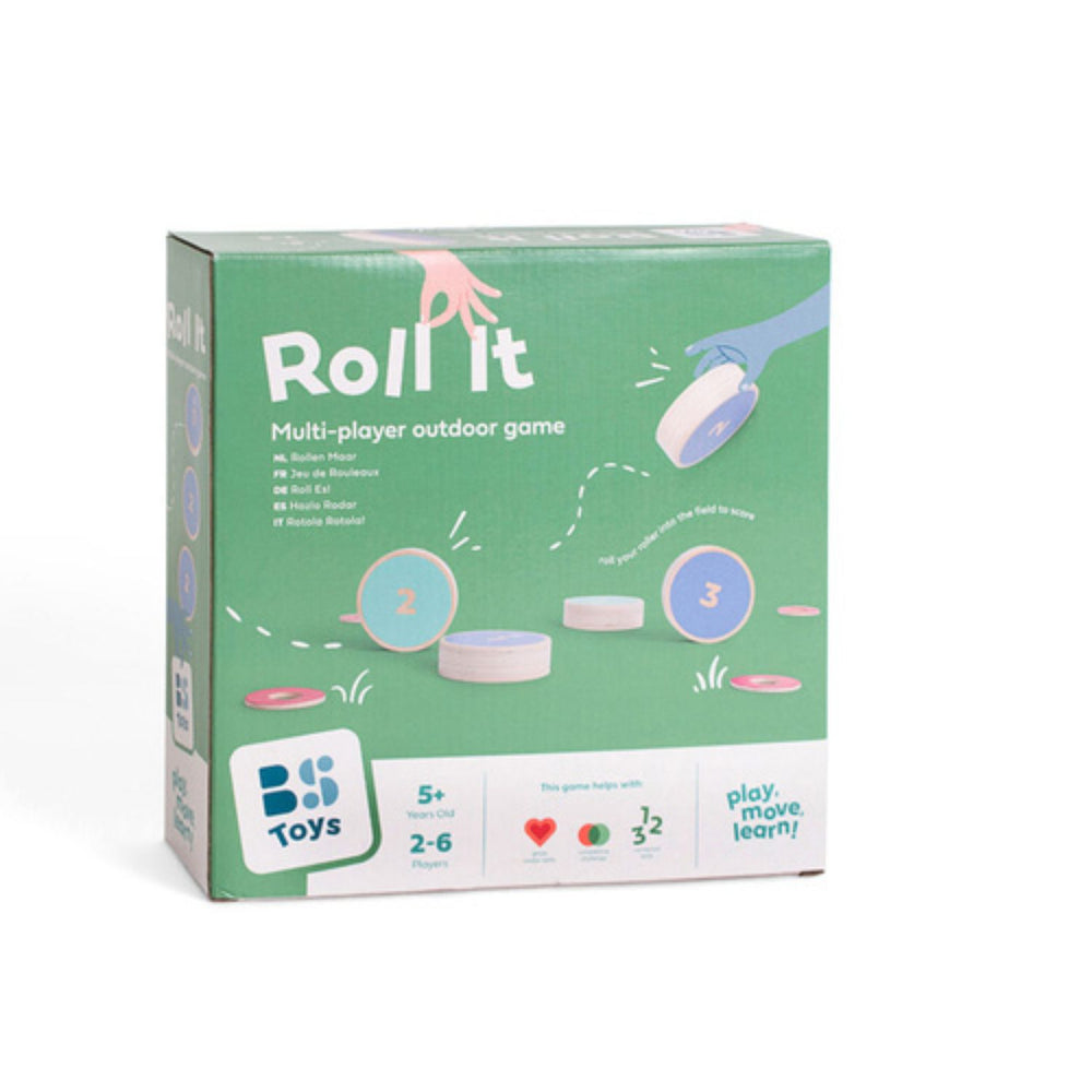 Holzgeschicklichkeitsspiel – Roll die Scheiben - Tublu.de