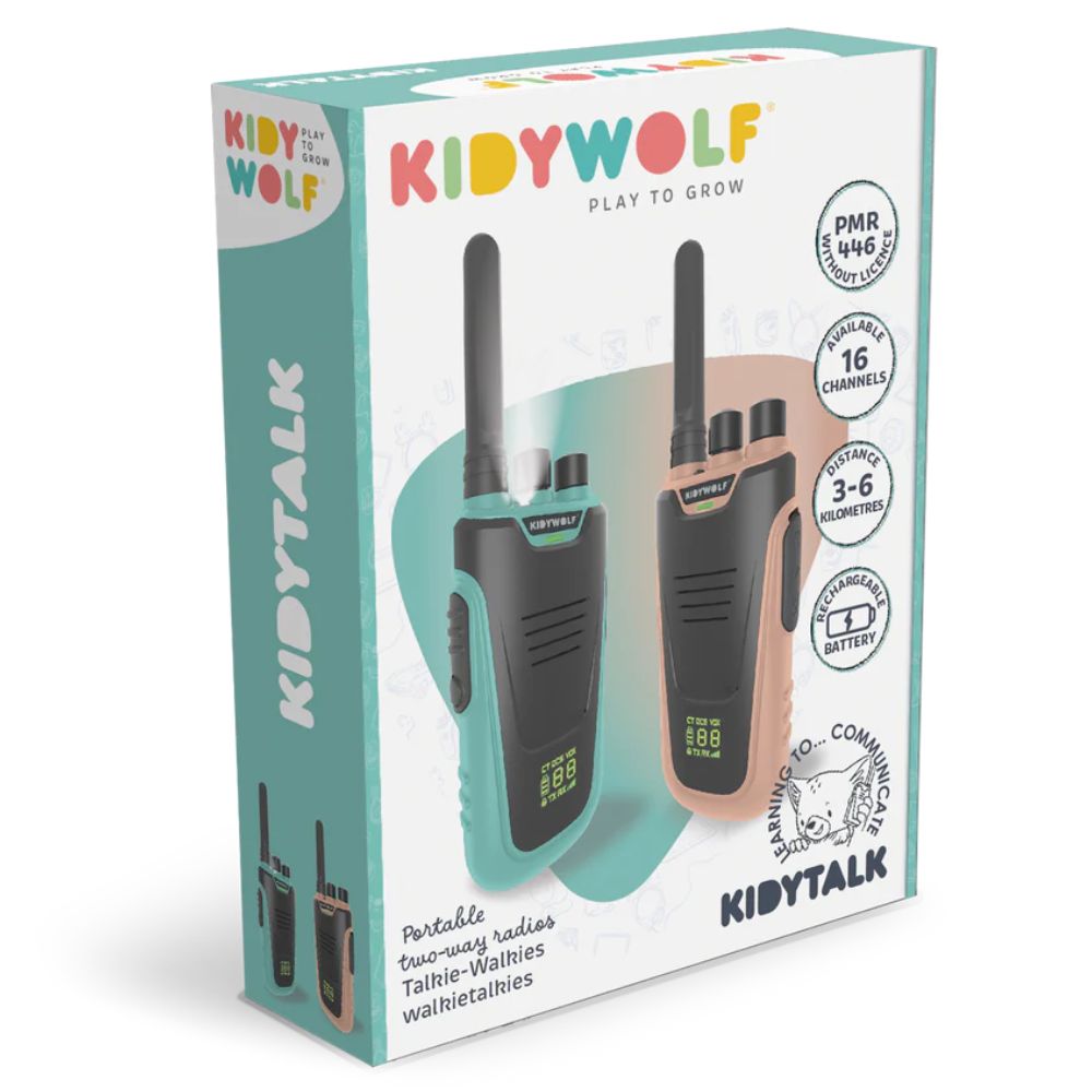 Walkie-Talkie-Set – pink und blau