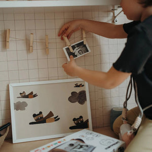 Digitalkamera mit Drucker – Green