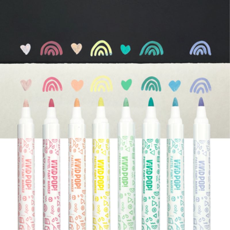 Pastellmarker – Vivid Pop, 8er-Set