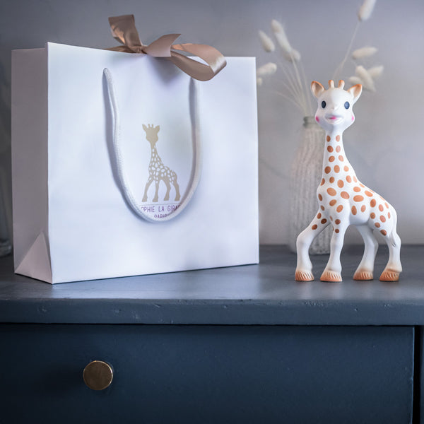 Geschenkset Sophie la girafe mit weicher Rassel - Tublu.de