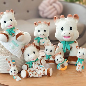 Geschenkset Sophie la girafe mit Plüschrassel - Tublu.de