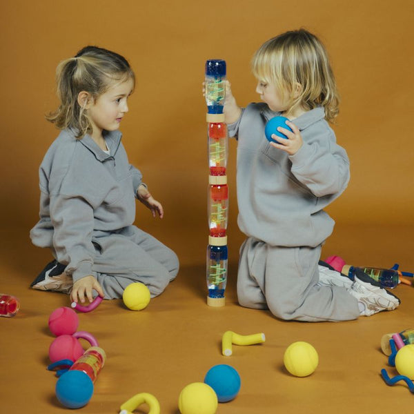 Zweiphasen-Sinnesflasche MOVE SPIRALA – Blau - Tublu.de