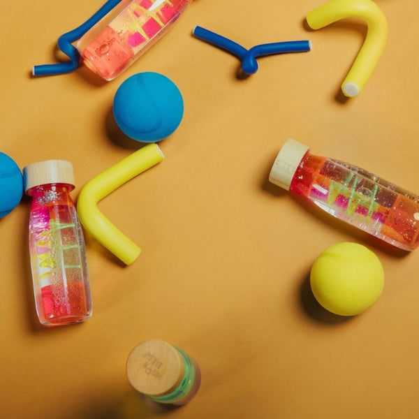 Zweiphasen-Sinnesflasche MOVE SPIRALA – Rosa - Tublu.de