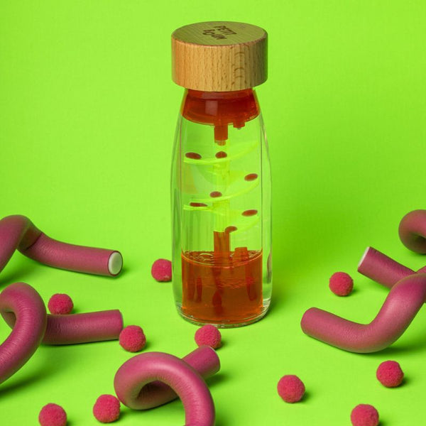 Zweiphasen-Sinnesflasche MOVE SPIRALA – Rosa - Tublu.de