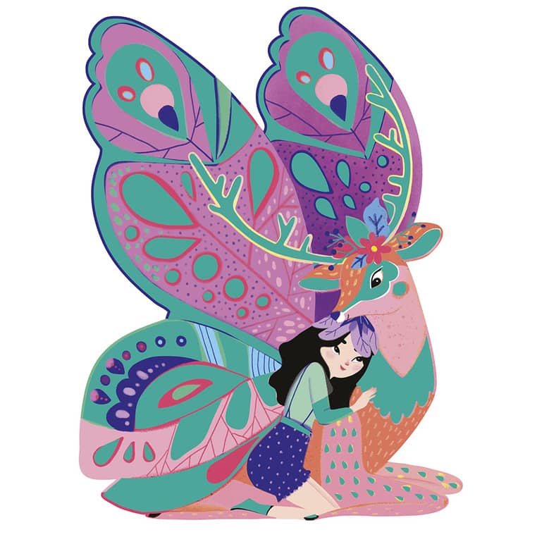 Kreativ-Multiset mit 11 Dekorationen – Magic Fairies 5+