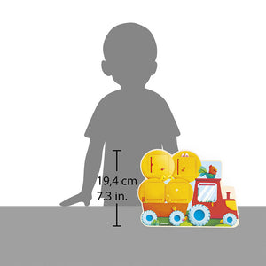 Holztafel zum Suchen und Finden – Traktor Bauernhof 12m+ - Tublu.de