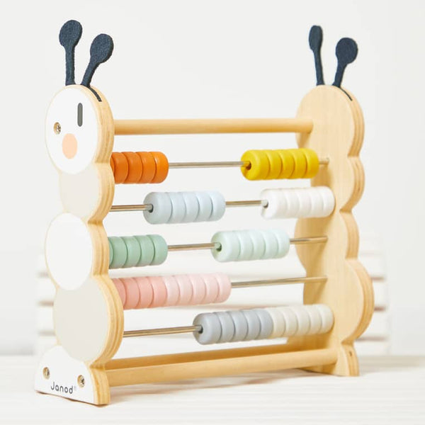 Holz-Abakus Raupe – Sweet Cocoon 18m+