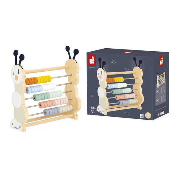 Holz-Abakus Raupe – Sweet Cocoon 18m+