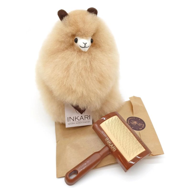 Bürste zum Kämmen von Alpakas - Tublu.de