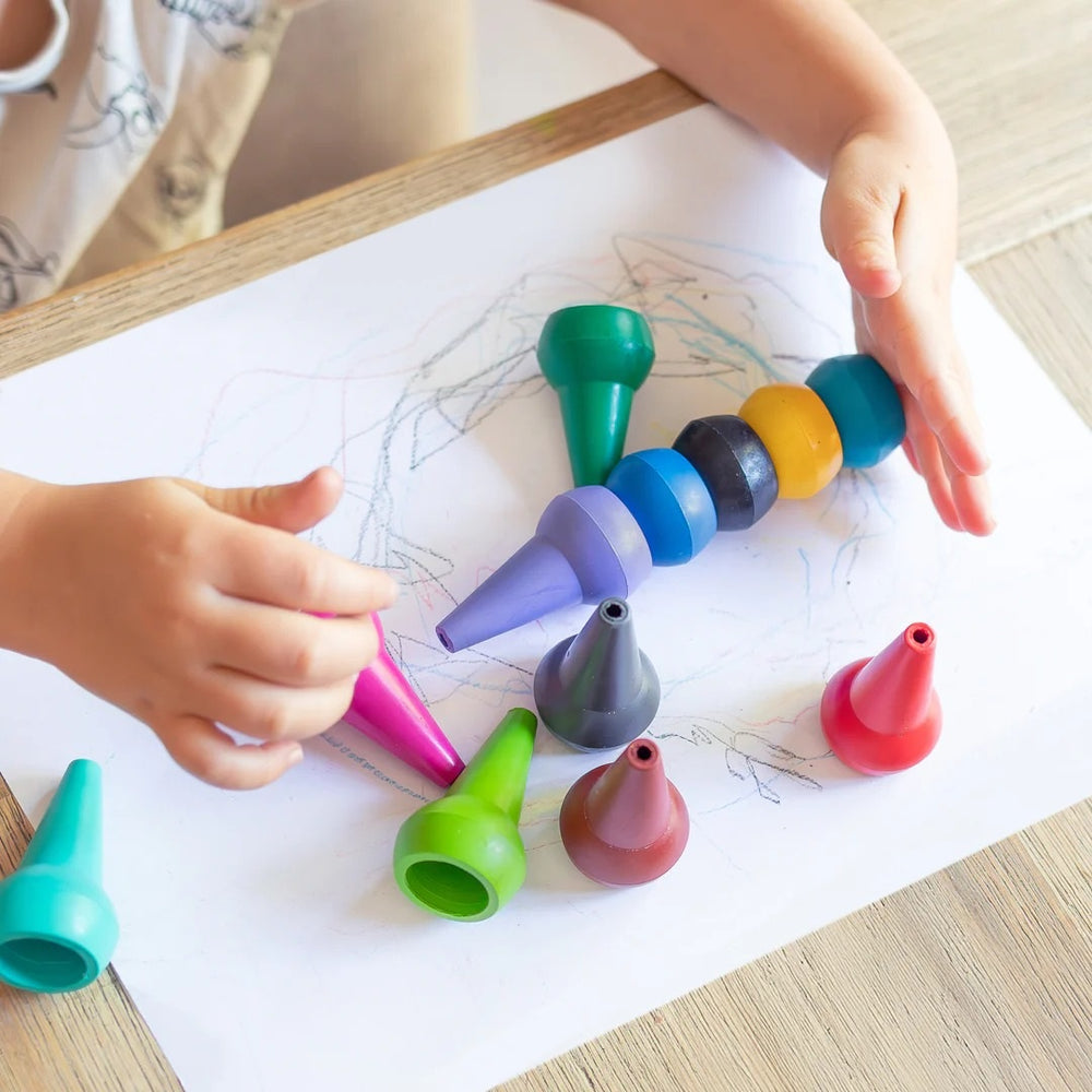 Modulare Buntstifte – Retro-Regenbogen - Tublu.de