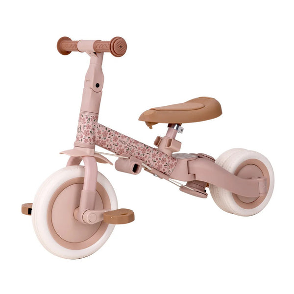 4-in-1-Dreirad mit Griff – Fairy Floral