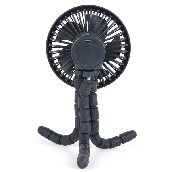 Windrad für Kinderwagen mit Akku