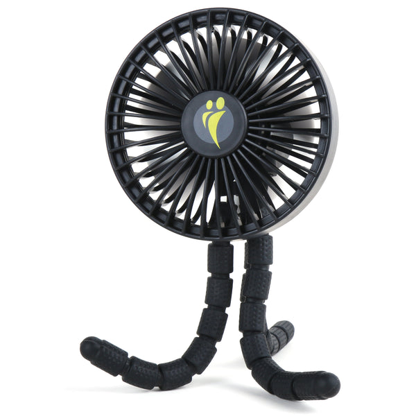 Windrad für Kinderwagen mit Akku